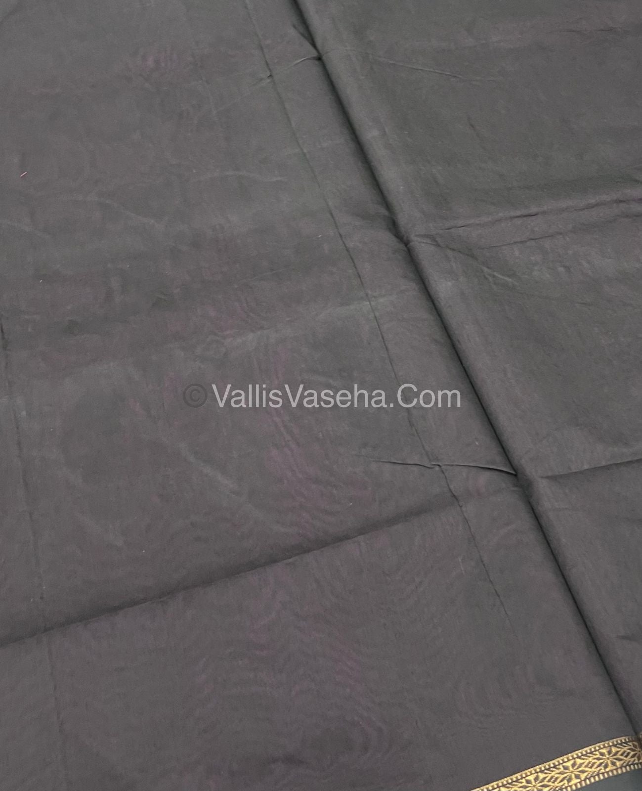Semi Maheshwari Silk Cotton Saree - VVMSC002