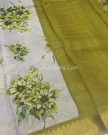 Mangalgiri Silk| Floral Prints | VVMS001