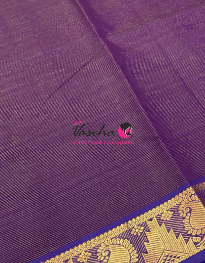 Semi Silk Cotton Saree | Vairavoosi  Design |VVSSC017