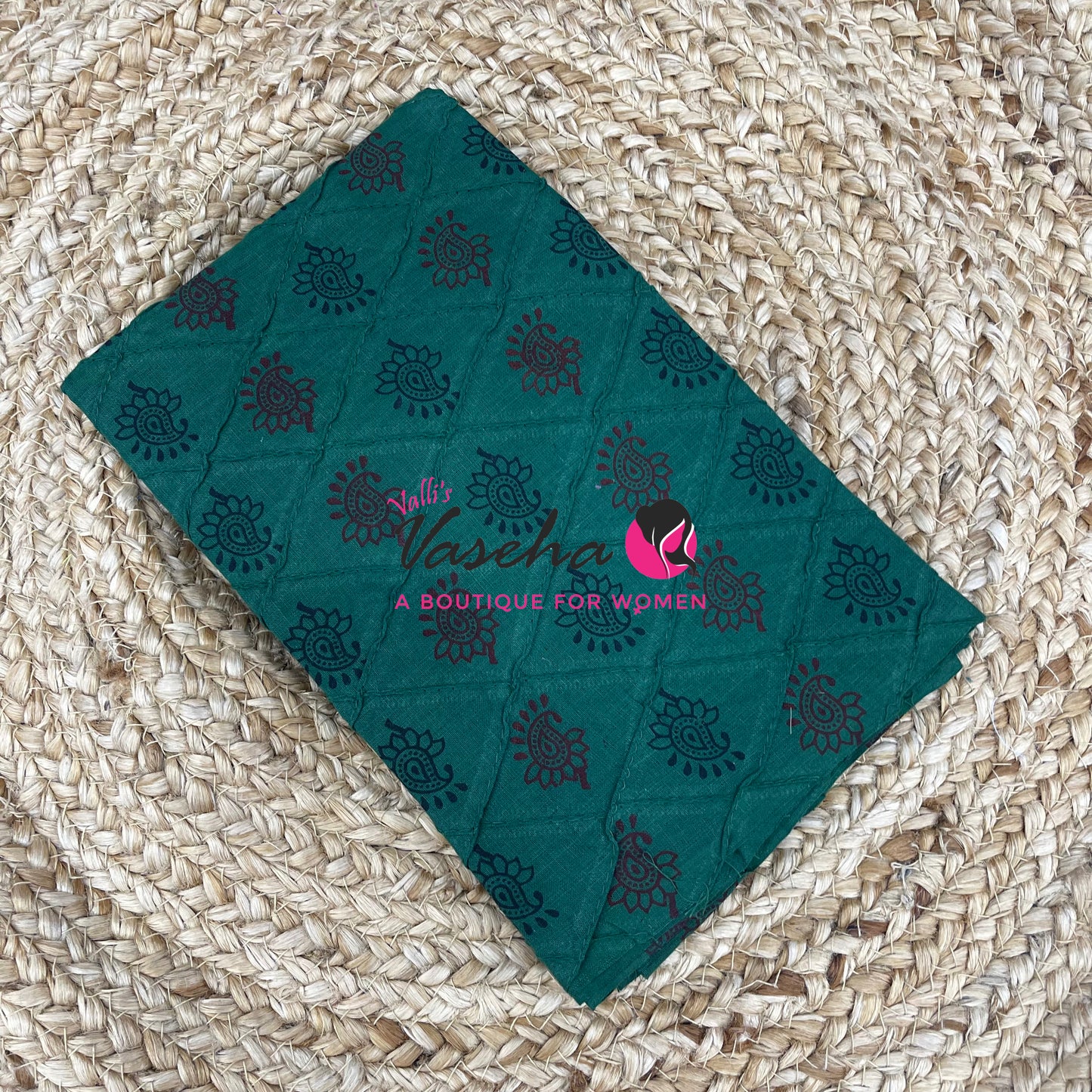 Blouse Bit - Pure Cotton print Diamond- 1 mtr - VVBB001