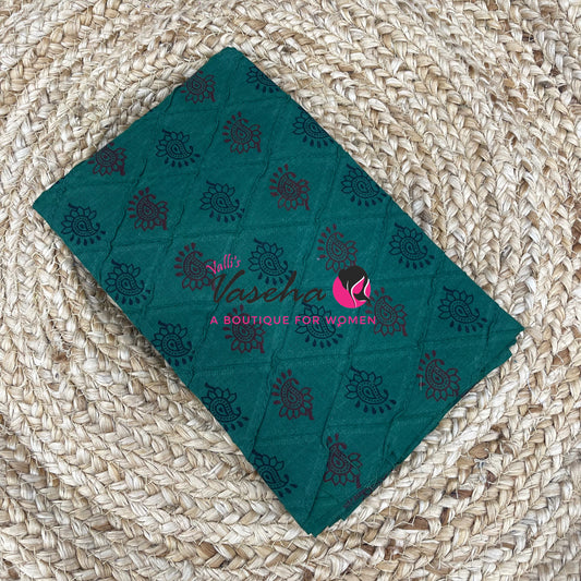 Blouse Bit - Pure Cotton print Diamond- 1 mtr - VVBB001