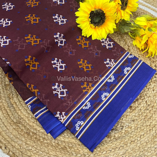 Pure Cotton Voile Saree | VVPVS001