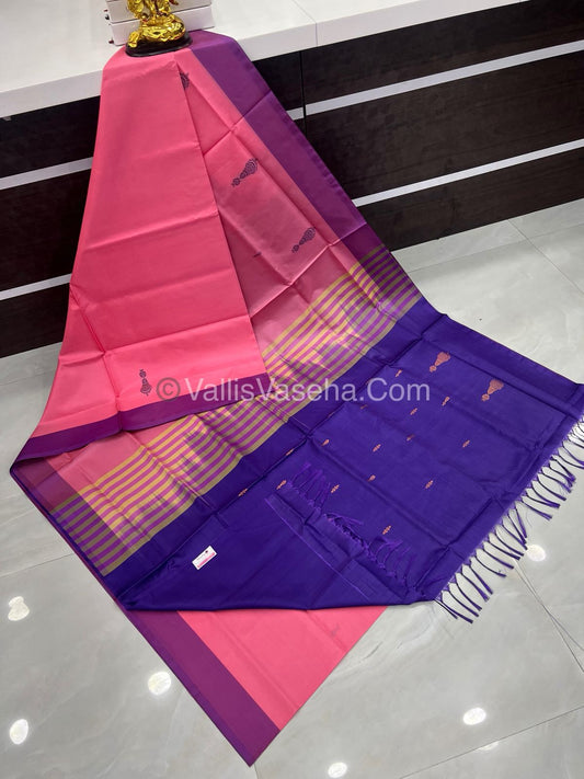 Vazhai Pattu Saree / Banana Pith - With Blouse - VVVPS001
