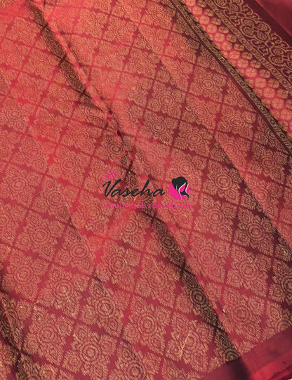 Half Mix - Pure Soft Silk Saree - VVPSS104