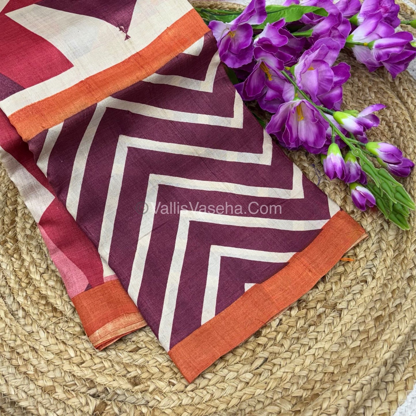 Pure Tussar Silk  - VVPTS001