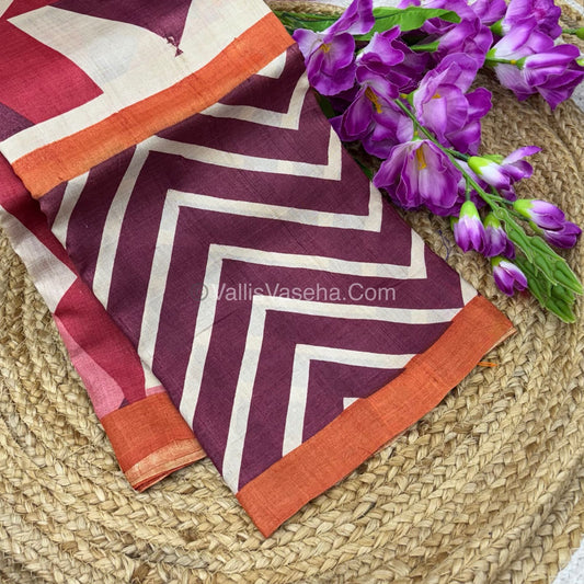 Pure Tussar Silk  - VVPTS001