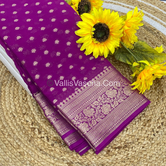 Premium Georgette Saree - VVPGS001