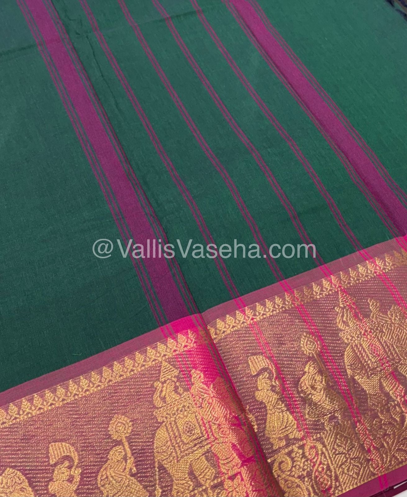 Kanchi Cotton Saree - VVKCS016