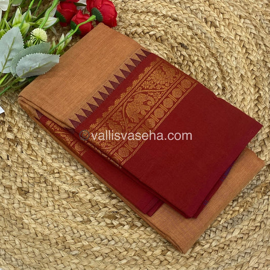 Kanchi Cotton Saree - VVKCS007