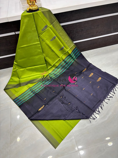 Vazhai Pattu Saree / Banana Pith - With Blouse - VVVPS002