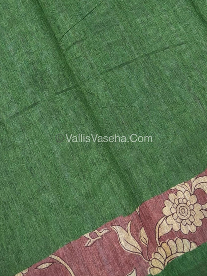 Semi Tussar Silk Saree |VVSTS047