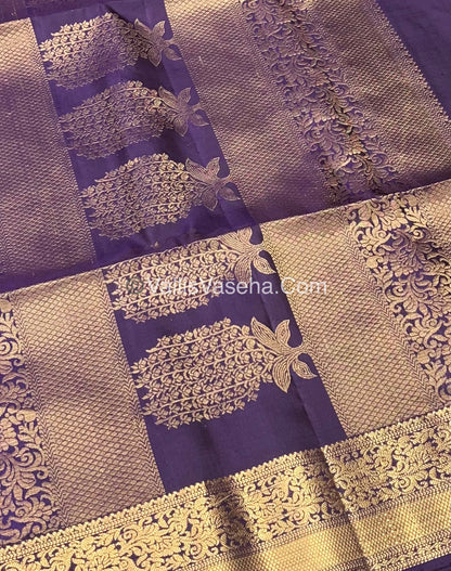 Pure Soft Silk Saree - Kanchi Border - VVPSS033
