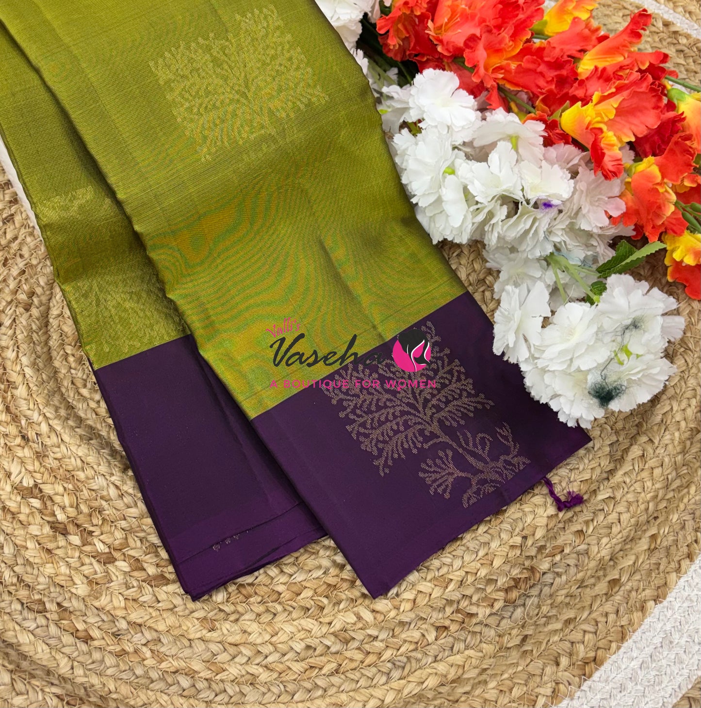 Half Mix - Pure Soft Silk Saree - VVPSS083