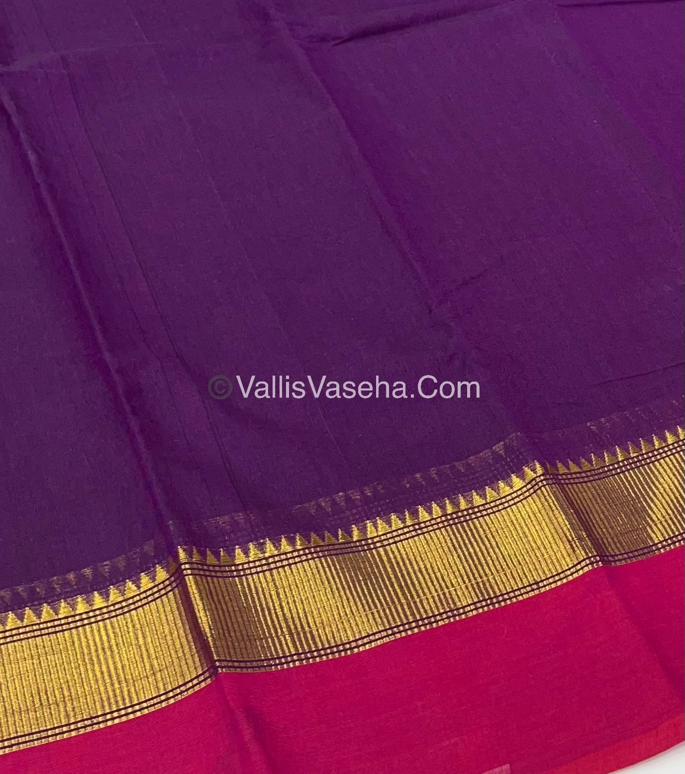 Kanchi Cotton Saree - VVKCS015