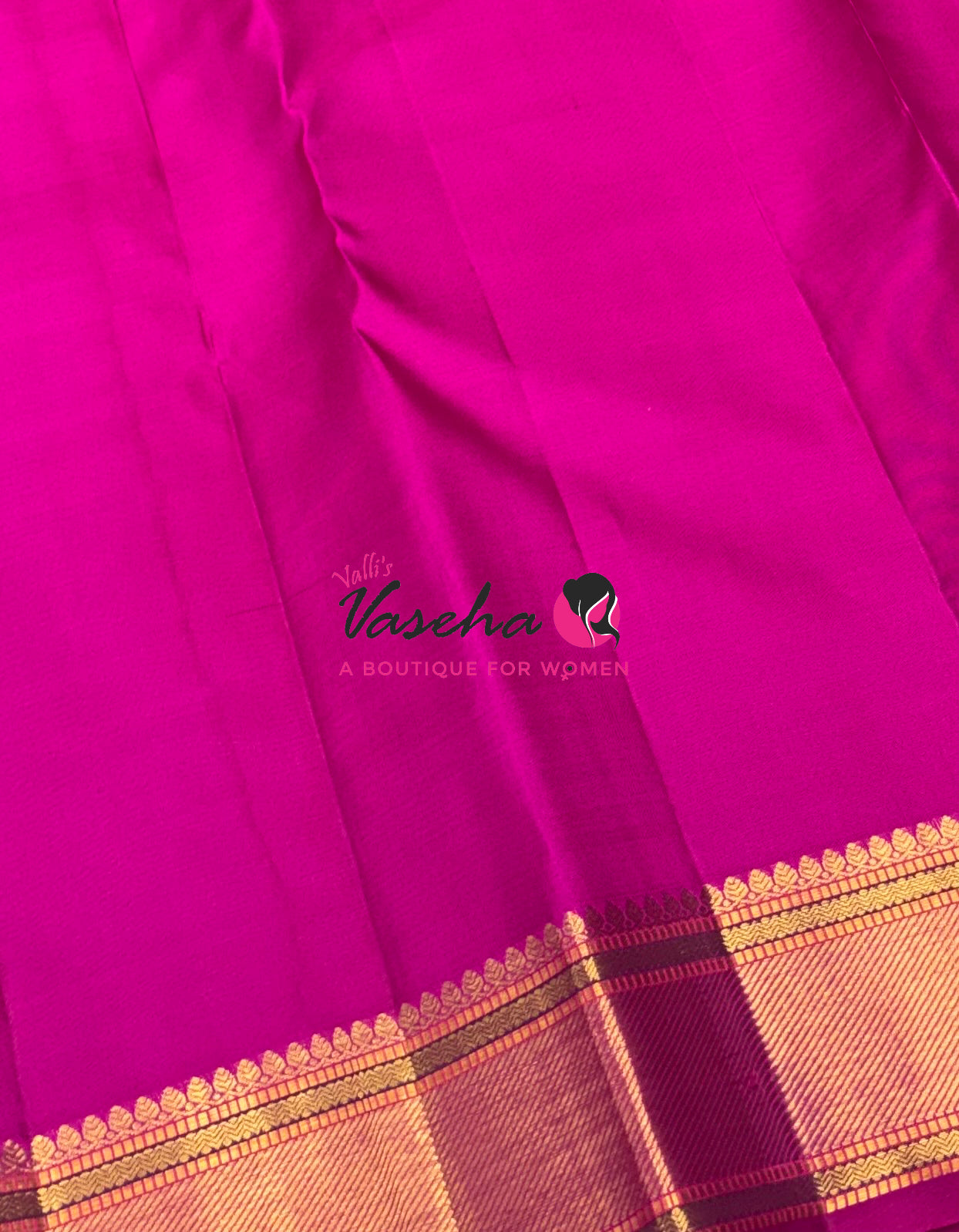 Pure Kanchipuram Silk Saree - Dual Tone Peachish Pink  & Pink  Combo - VVPS040