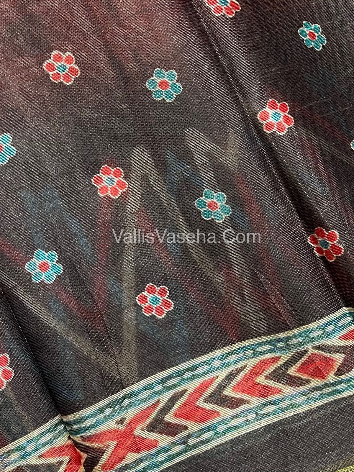 30% less - Offer Saree - Mixed Cotton Saree - VVDS007