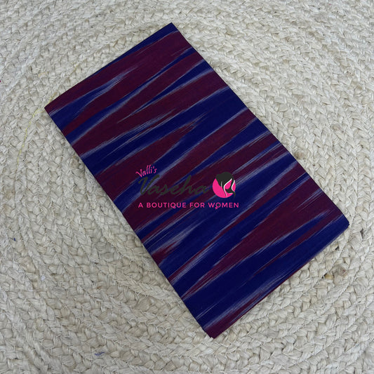 Blouse Bit - Pure Cotton - Fancy Pochampally- 1 mtr - VVBB001