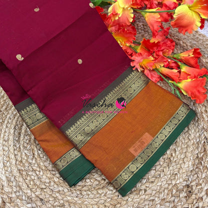 Premium - 120 counts - Kanchi Cotton Saree - VVKCS021