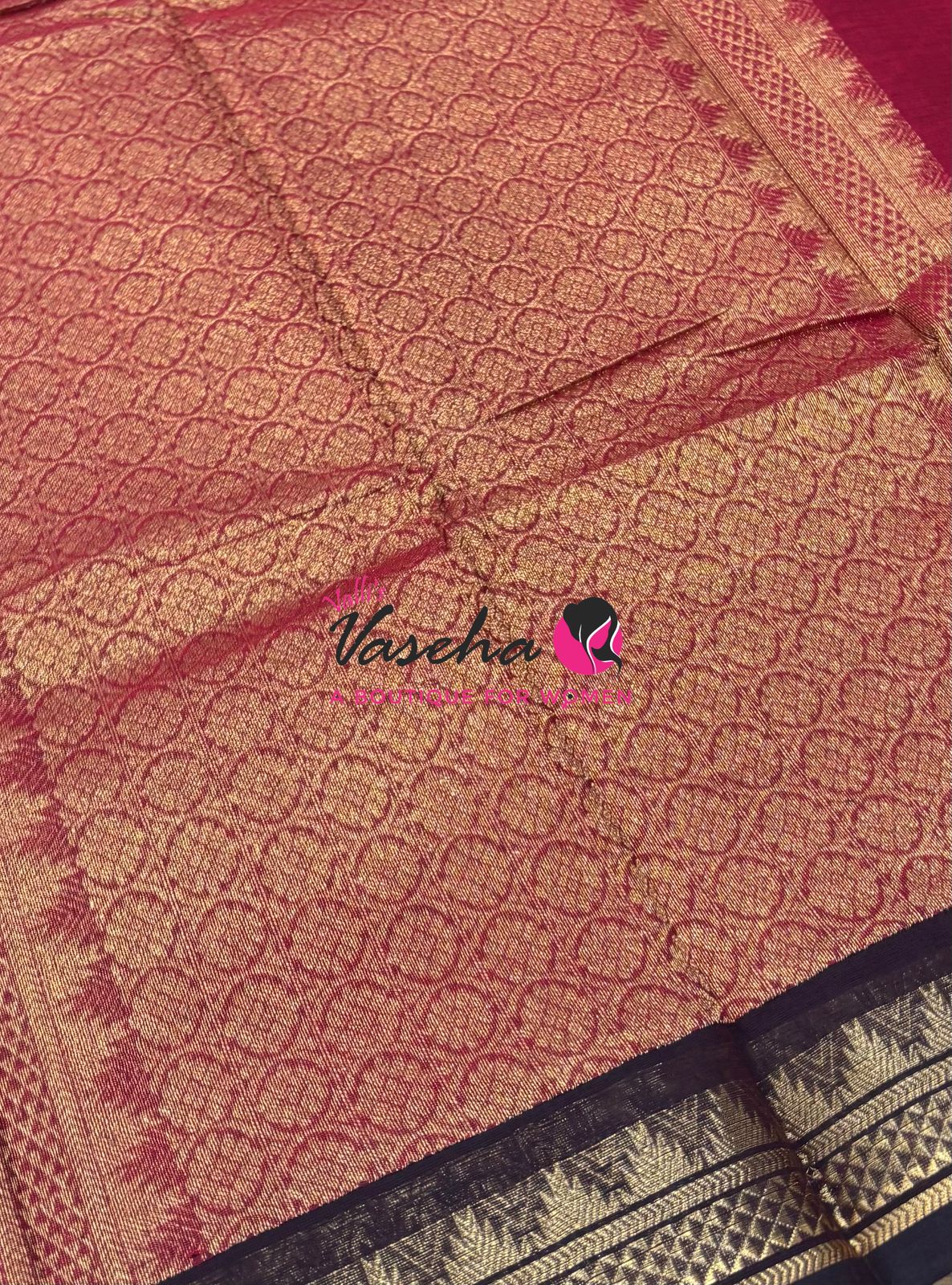 Kanchi Cotton Saree - VVKCS027