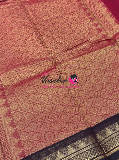 Kanchi Cotton Saree - VVKCS027