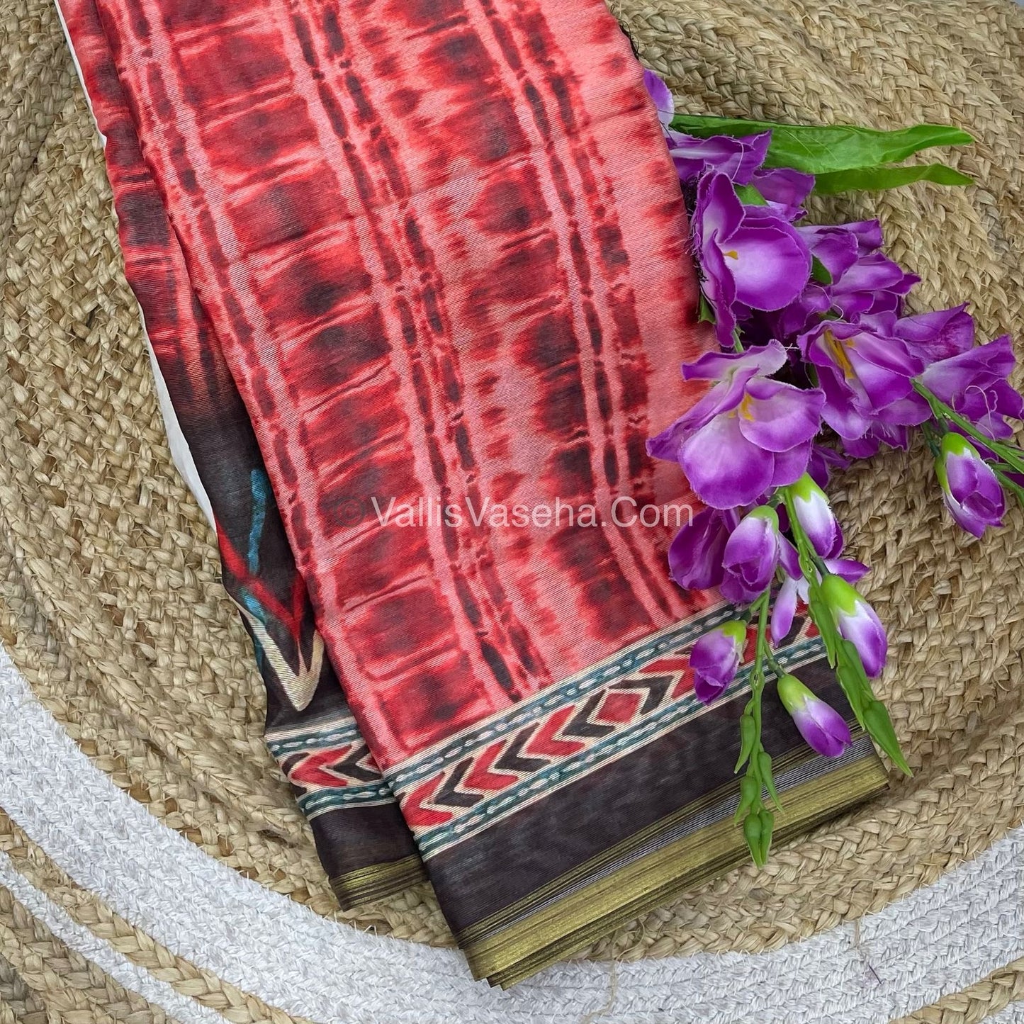 30% less - Offer Saree - Mixed Cotton Saree - VVDS007