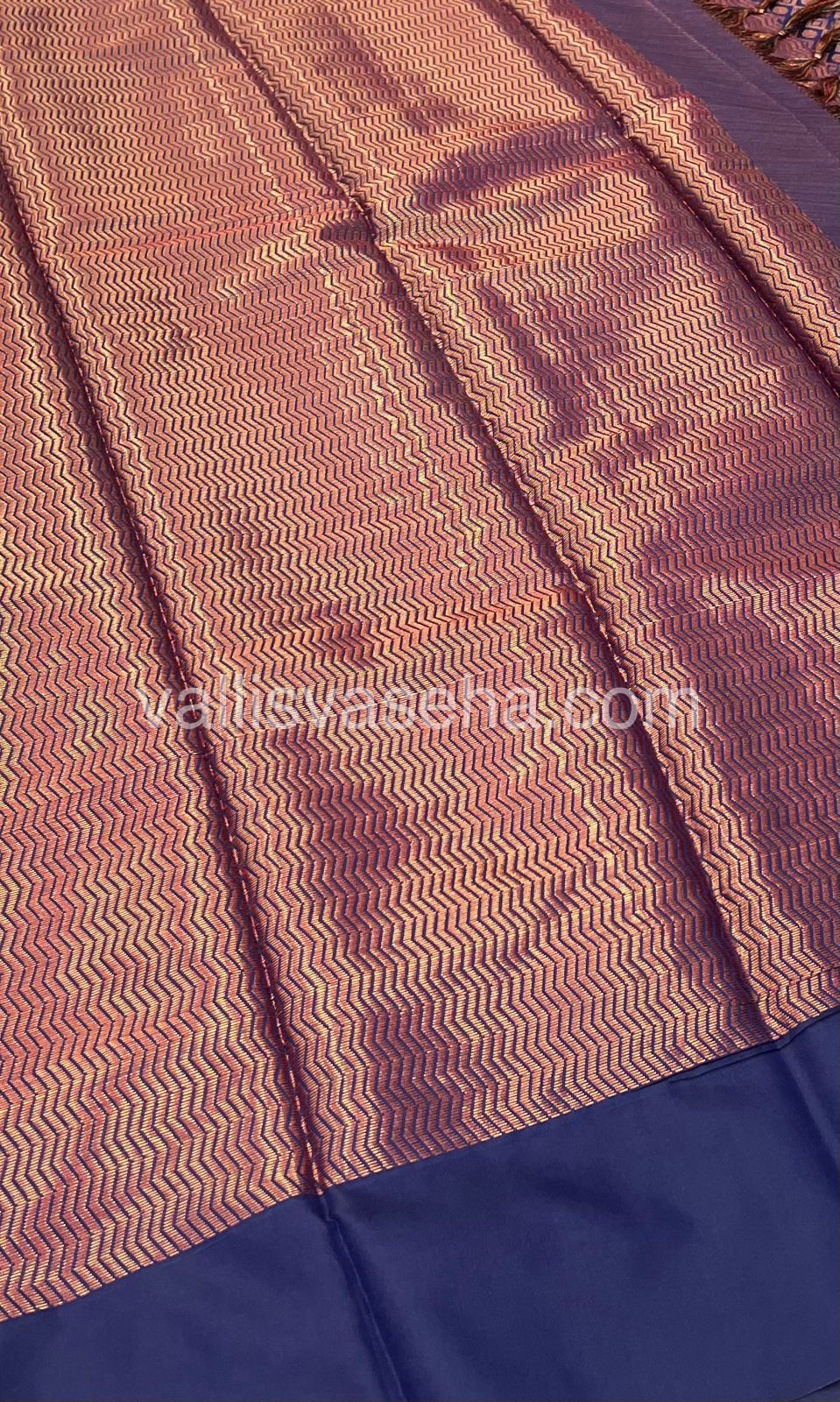 Banarasi - Copper Zari Saree - VVCZ001