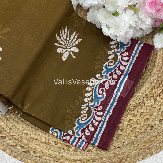 Pure Cotton Voile Saree | VVPVC001
