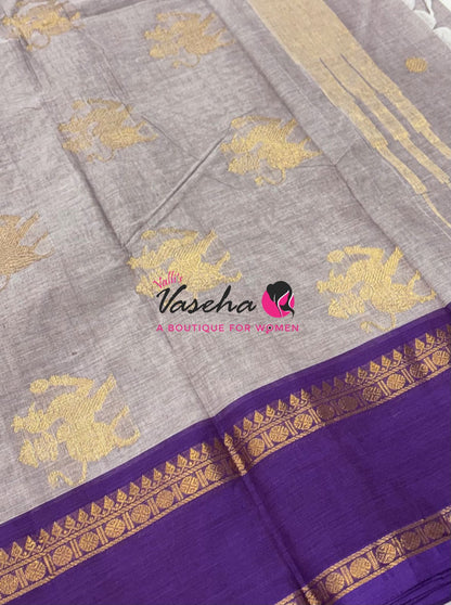 Kanchi Cotton Saree - VVKCS024