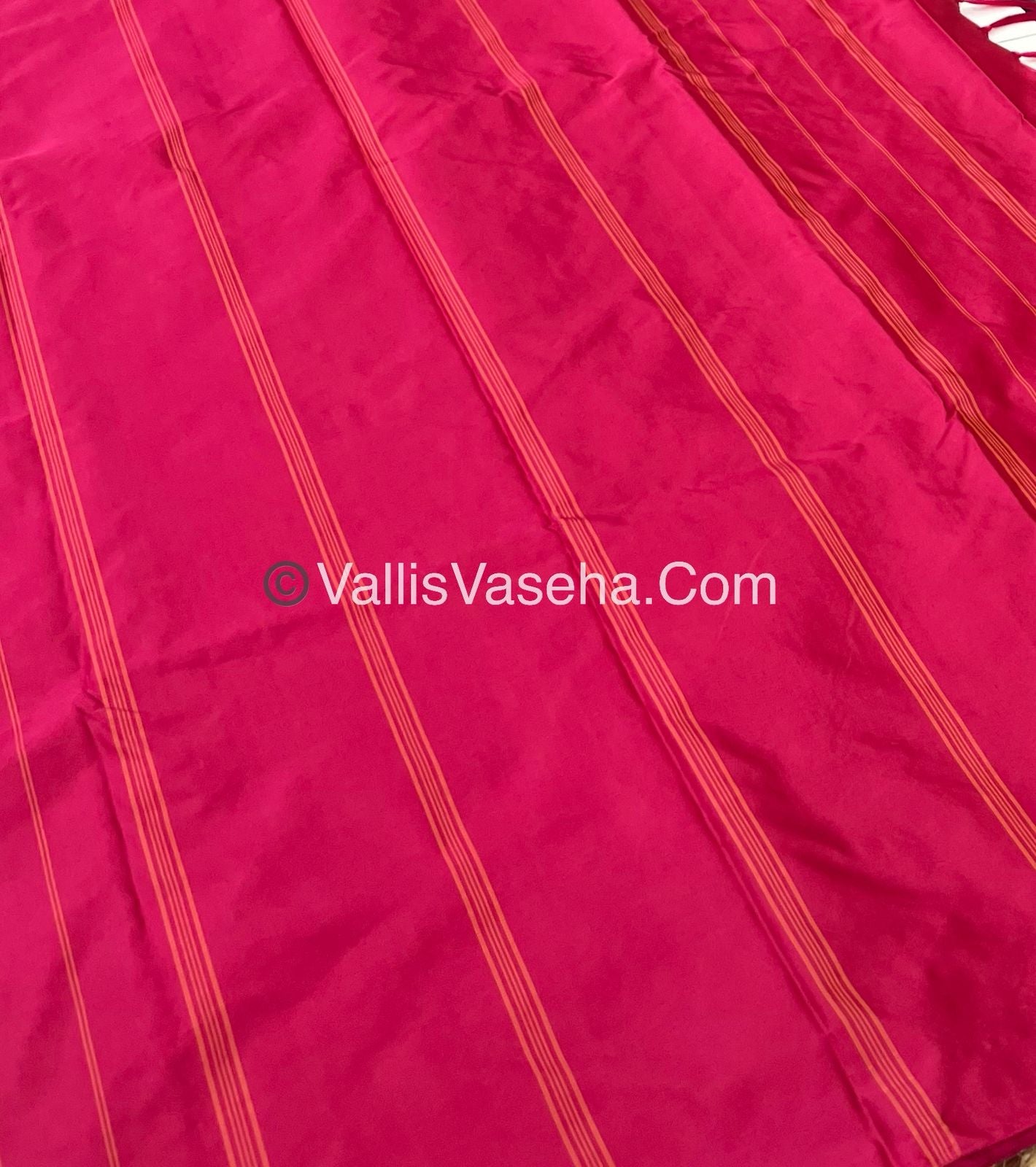 Semi Silk Saree - Aarani Pattu Style - VVSSS005