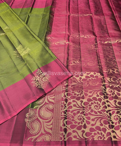 Half Mix - Pure Soft Silk Saree - VVPSS030
