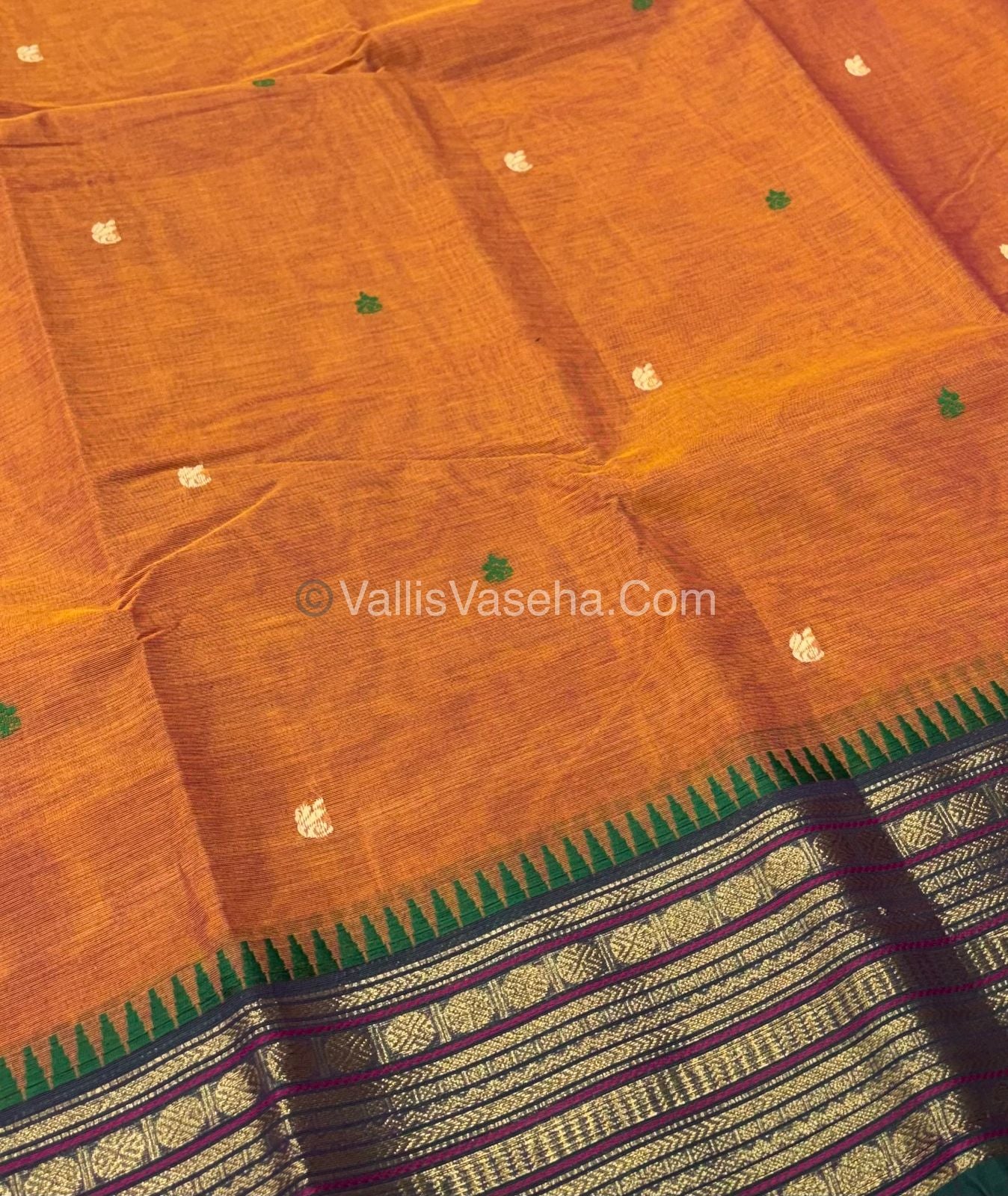 Kanchi Cotton Saree - VVKCS017
