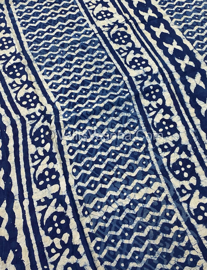 Pure Soft Mul Mul Cotton Sarees - Hand Block Prints - VVMMC003