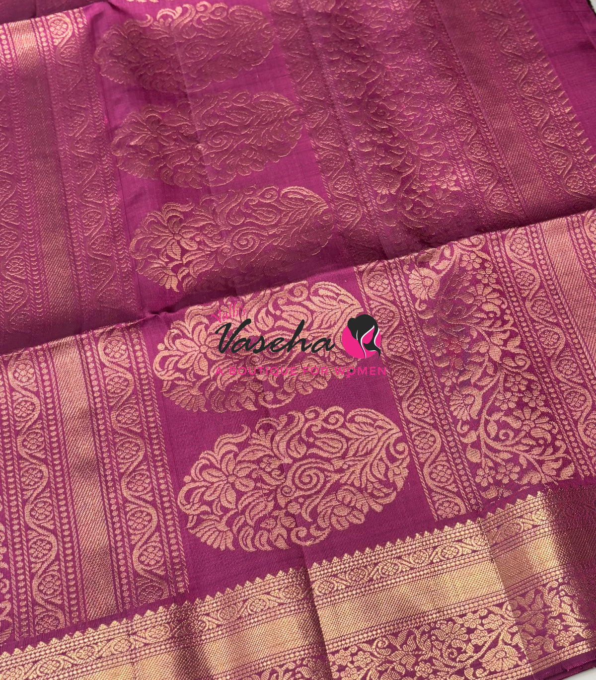 Pure Soft Silk Saree - Kanchi Border - VVPSS033