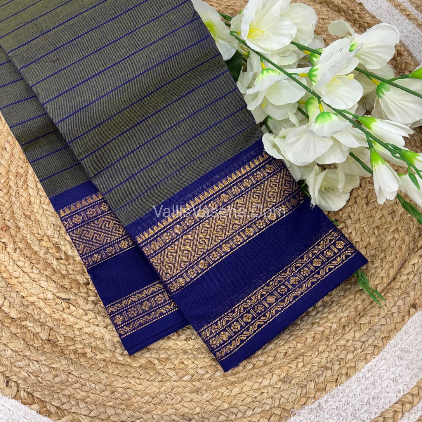 Kanchi Cotton Saree - VVKCS018