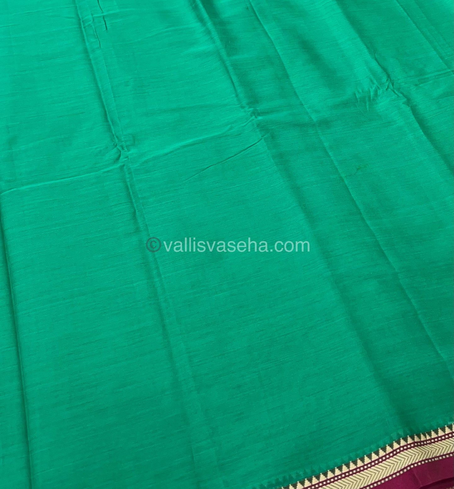 Narayanapet Mercerised Cotton Saree - VVNMC001