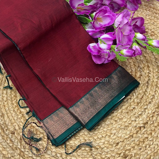 Dhaka Cotton Saree - VVDCS001