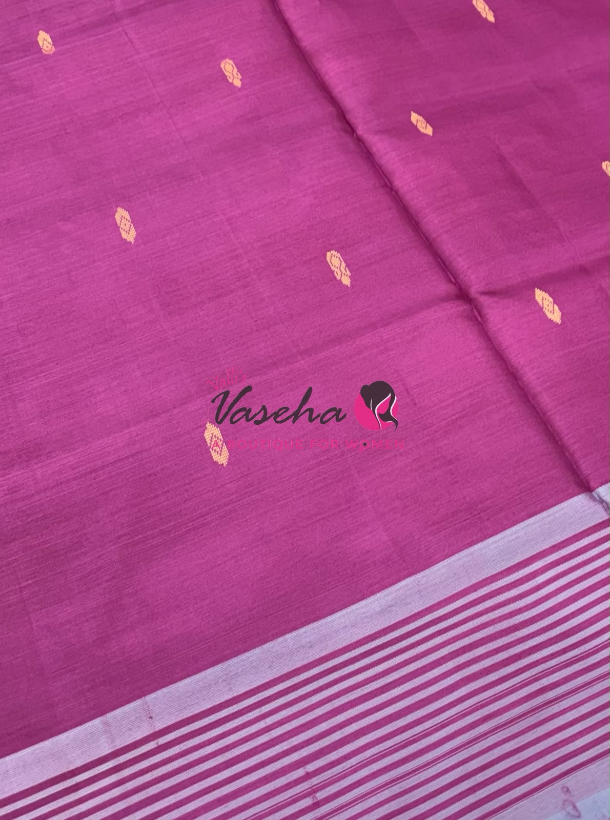 Vazhai Pattu Saree / Banana Pith - With Blouse - VVVPS002
