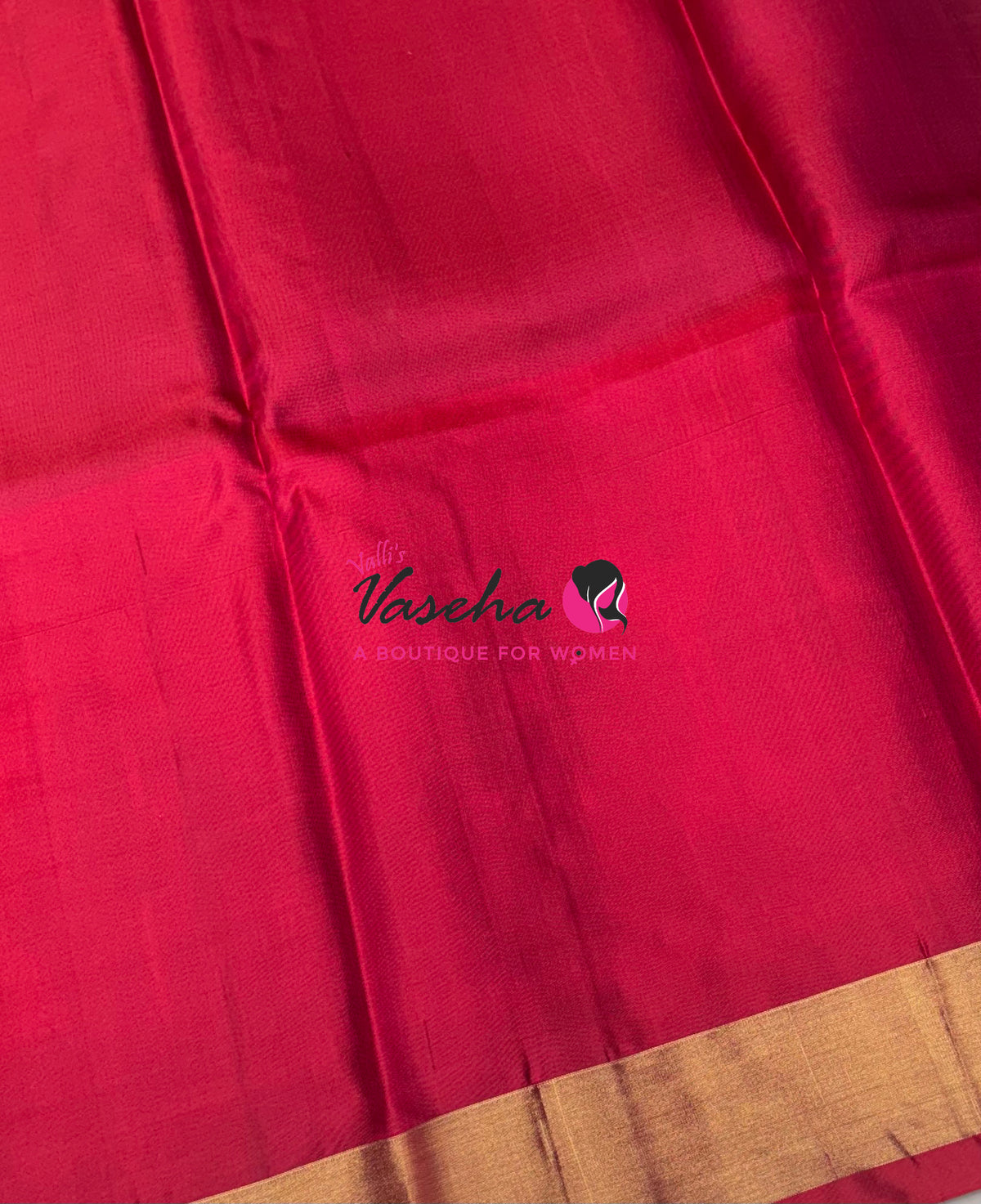 Pure Soft Silk Saree  - Pochampally Weaving - Green & Pinkish Red Combo - VVPSS110