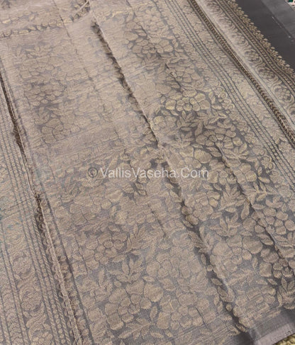 Half Mix - Pure Soft Silk Saree - VVPSS054
