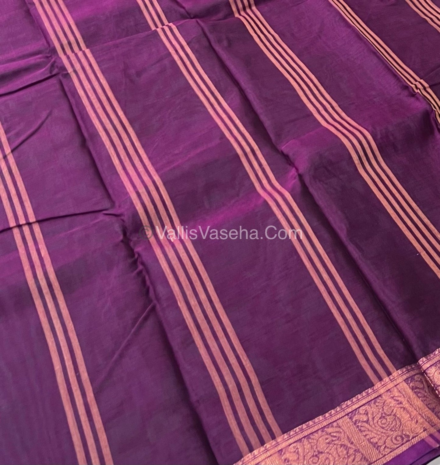 Dhaka Cotton Saree - VVDCS001