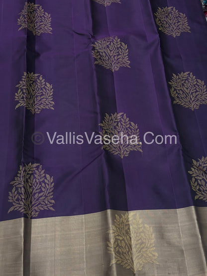 Half Mix - Pure Soft Silk Saree - VVPSS075