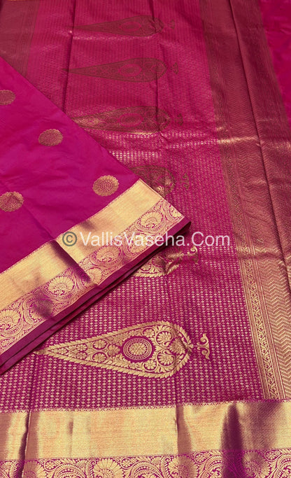 Semi Kanchipuram Soft Silk - VVSSS009