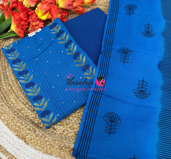 Unstitched Material | Cotton Material | VVUSM091