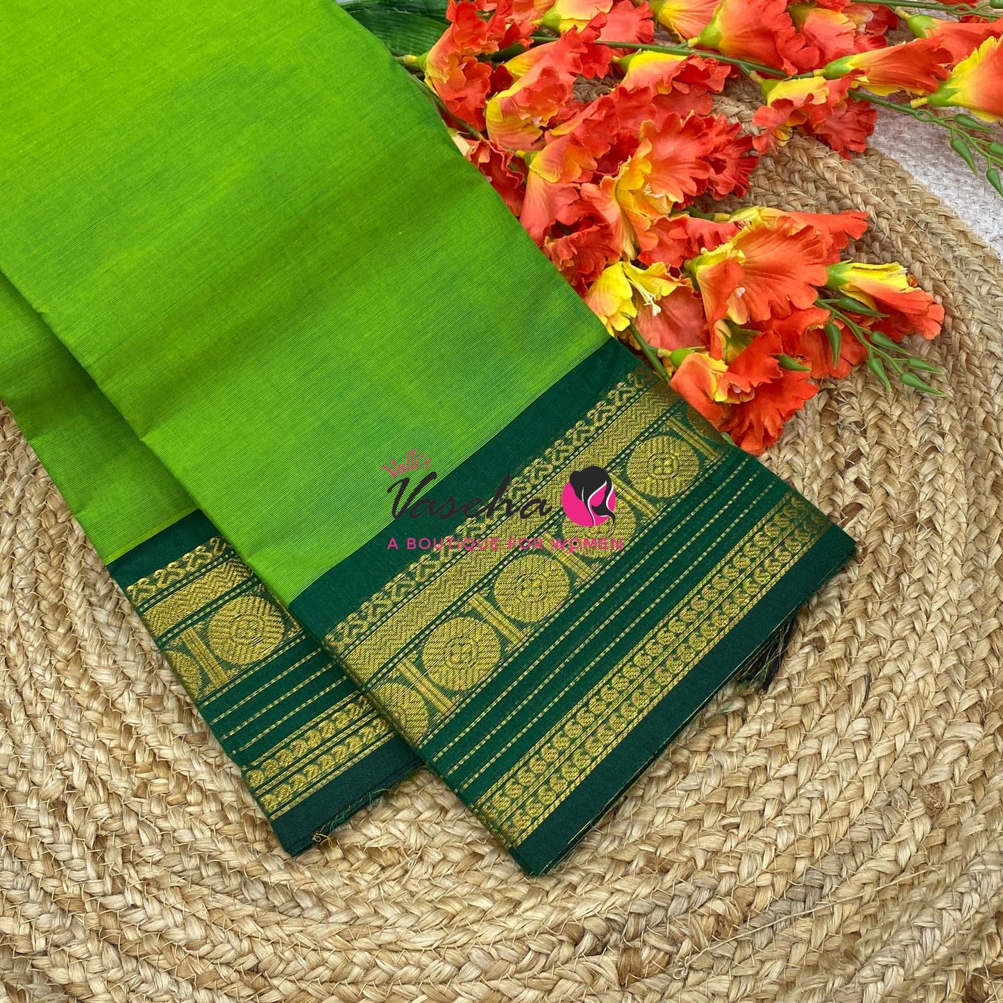 Kanchi Cotton Saree - VVKCS032
