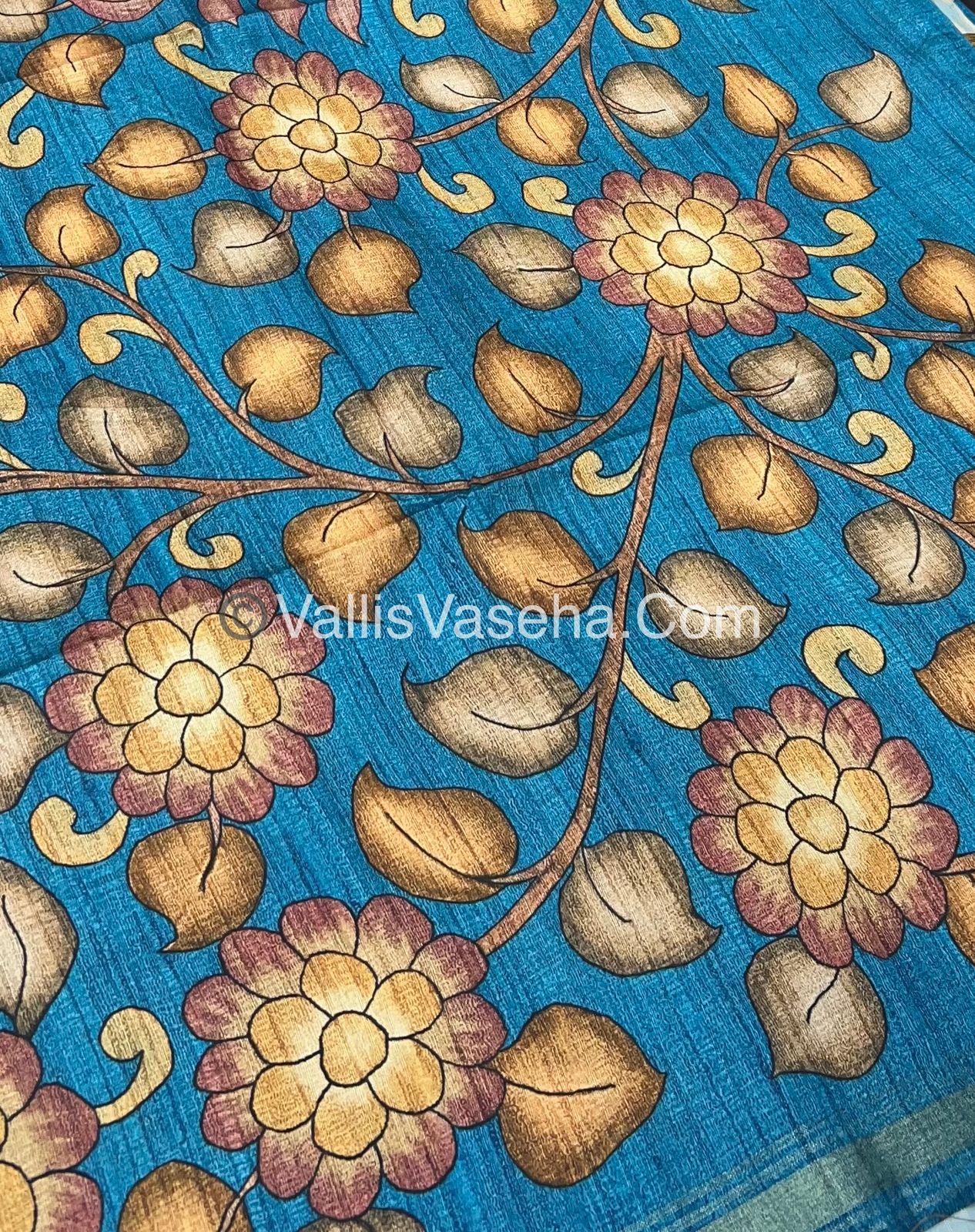 Art Silk / Semi Gicha Tussar Saree  - VVSGT002