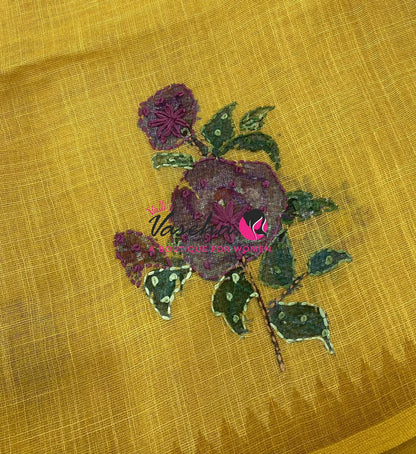 French Knot - Tissue Saree  - VVLFN024