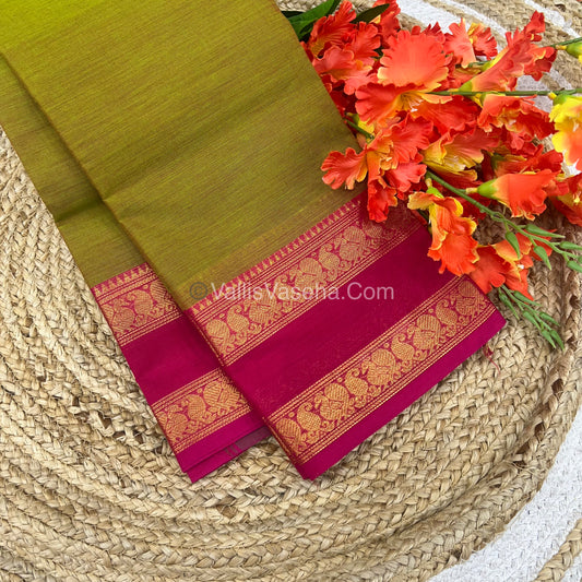 Kanchi Cotton Saree - VVKCS016 - 112119 - 4