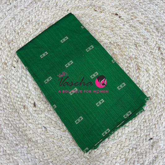 Blouse Bit - Semi Raw Silk - Thread Butta Design - 1mtr - VVBB001