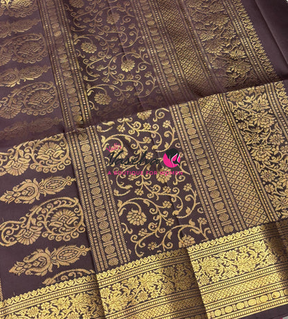 Pure Soft Silk Saree - Kanchi Border - VVPSS033