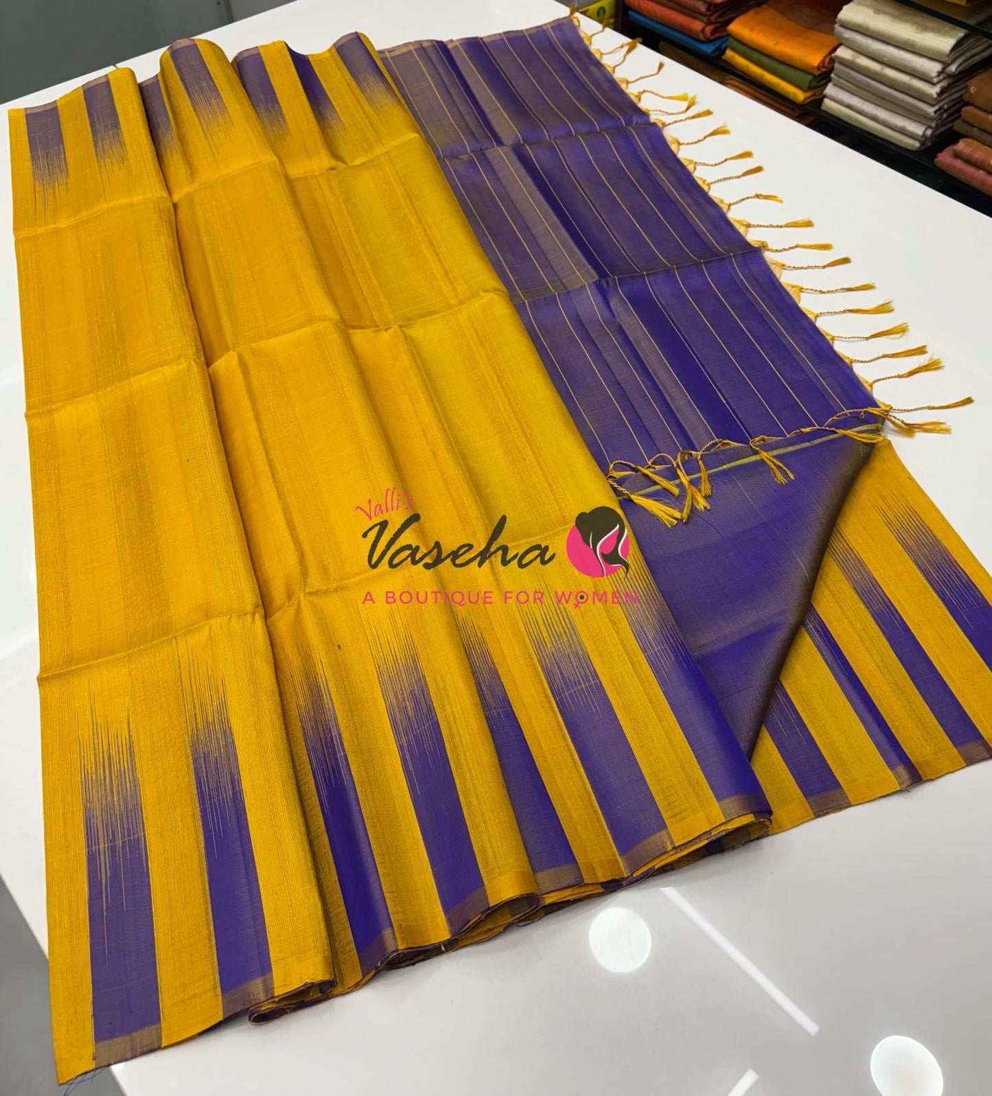 Pure Soft Silk Saree /Jute Duppion Silk - VVPJS001